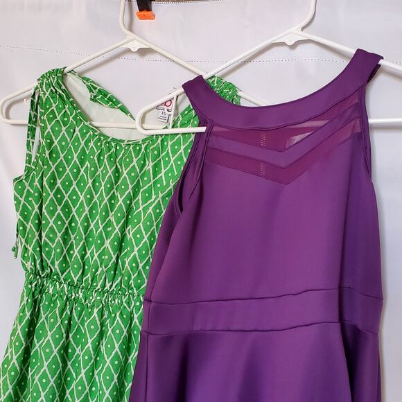 2 Girls Child Dresses, Miss B & Nicki Lew, 10 & 14 - Picture 3 of 7